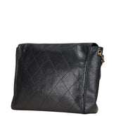 シャネル デカココマーク ビコローレ チェーン ショルダーバッグ ブラック ラムスキン レディース CHANEL 【中古】